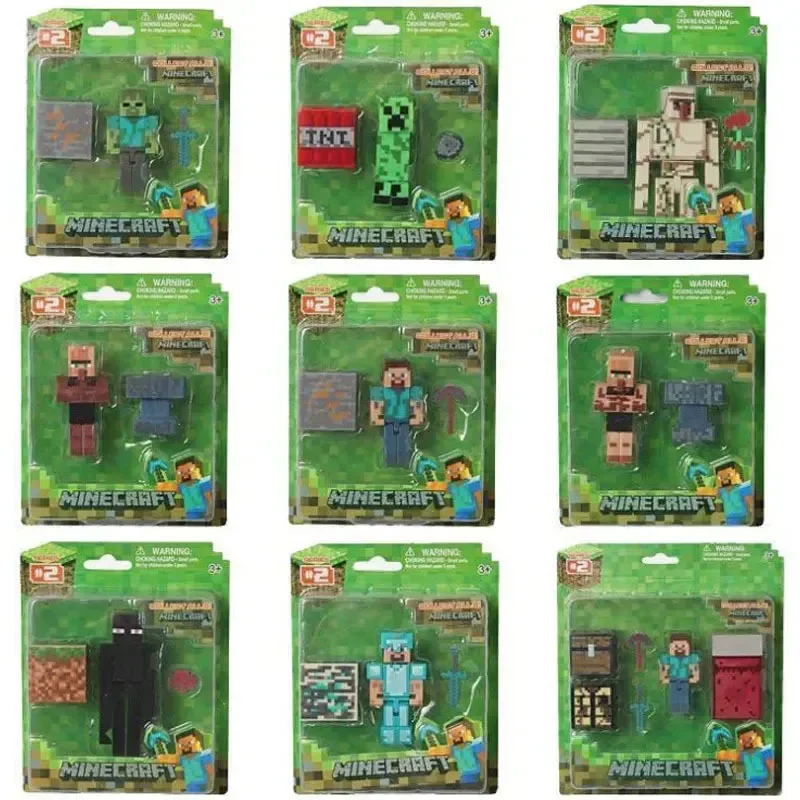 Minecraft Set of Mini-Figurines