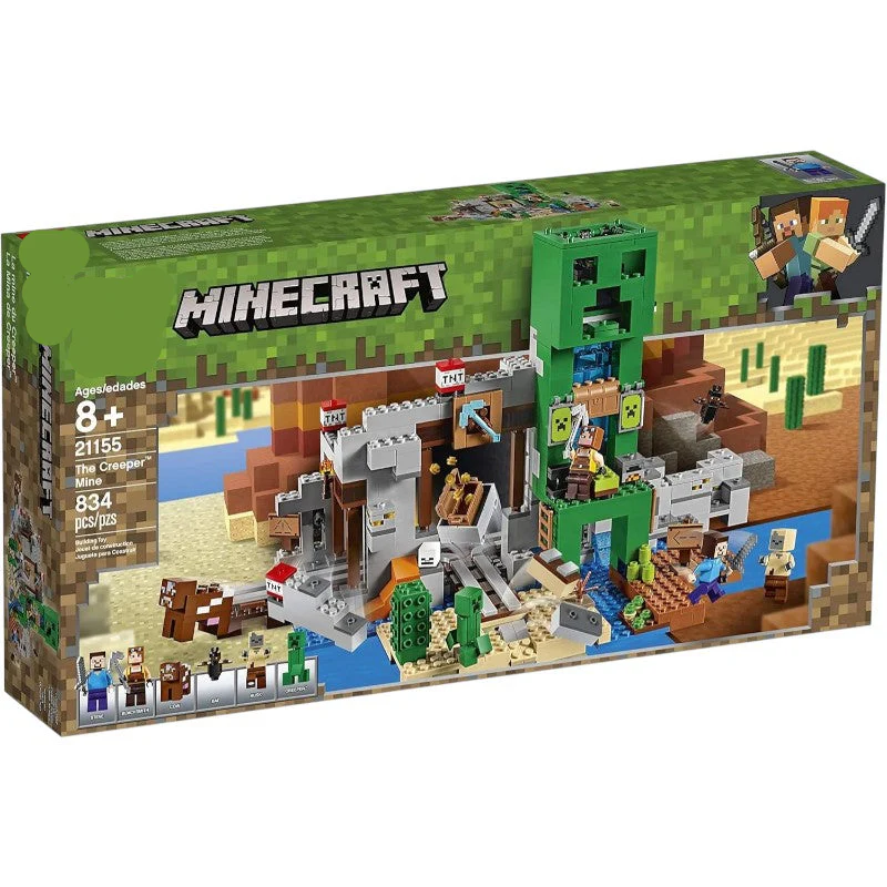 Minecraft The Creeper Mine Blocks (834 Pcs) - Image 2