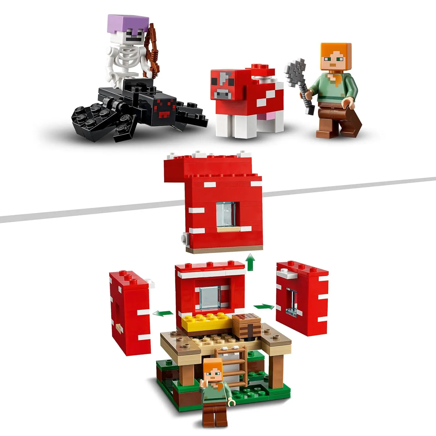 Minecraft The Mushroom House Building Blocks (272 Pcs) - Image 6