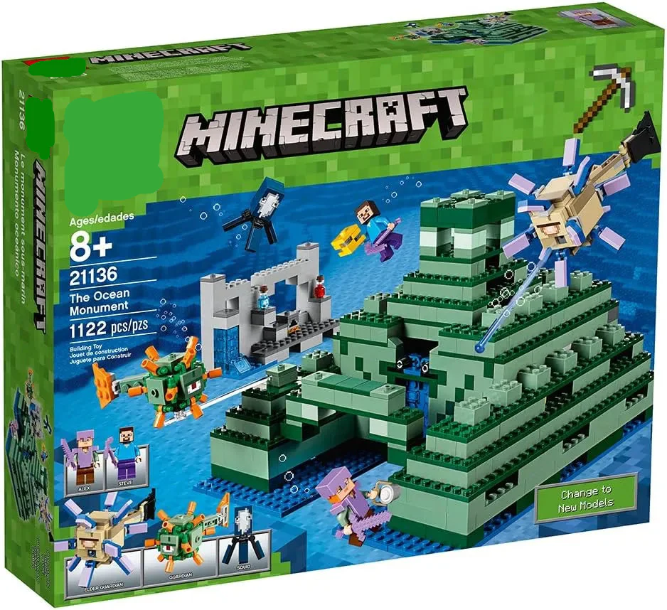 Minecraft The Ocean Monument Building Blocks (1122 Pcs) - Image 2