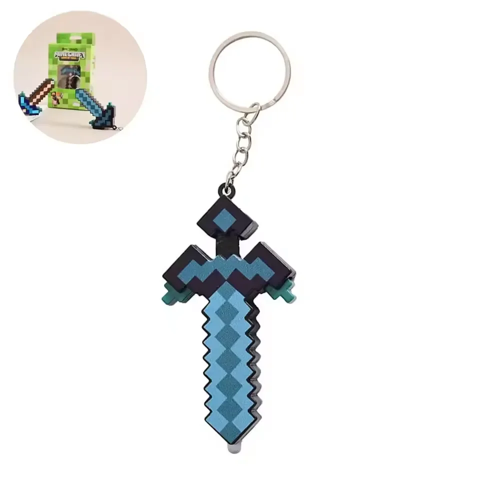 Minekraft Diamond Sword LED Keychain - Image 6