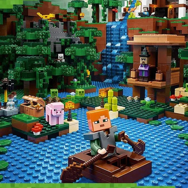 Minekraft Fortress Building Blocks (990 Pcs) - Image 2