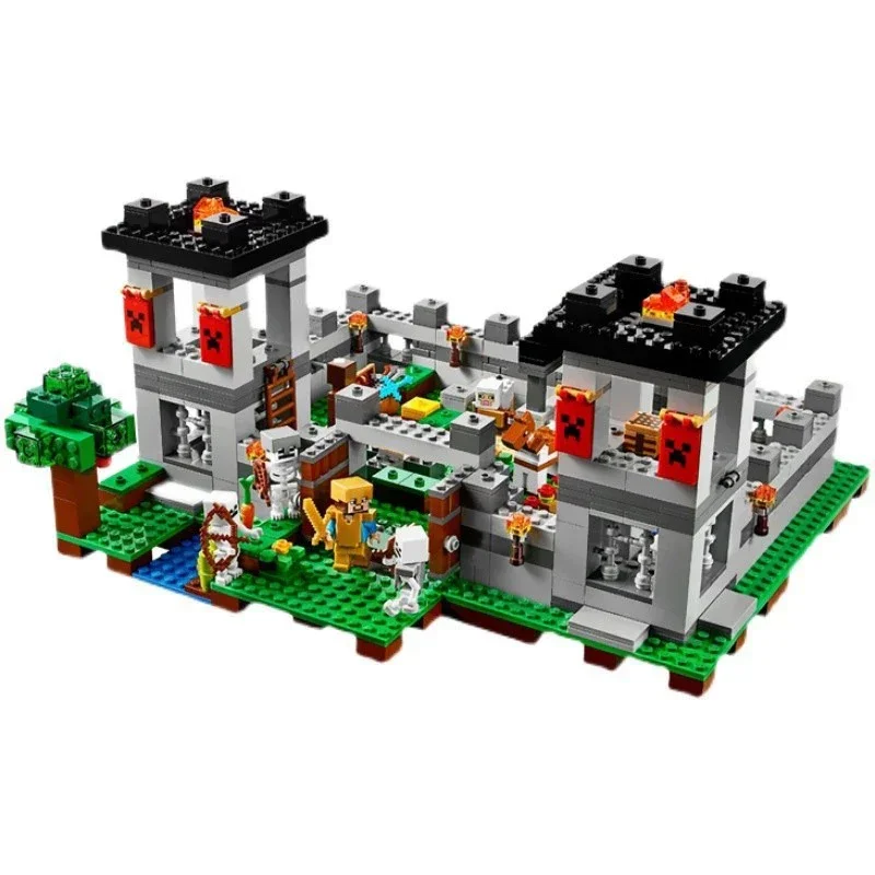 Minekraft Fortress Building Blocks (990 Pcs) - Image 3