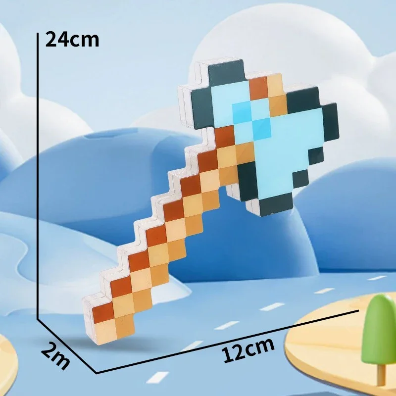 Minekraft Luminous Battle Axe - Image 4