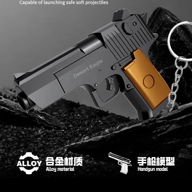 Mini Air Gun with Pellets Keychain - Image 4