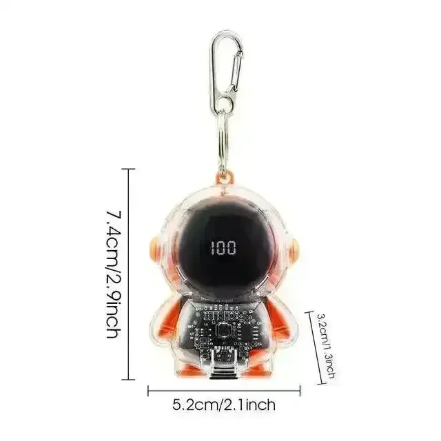 Mini Astronaut Keychain Power Bank - Image 6