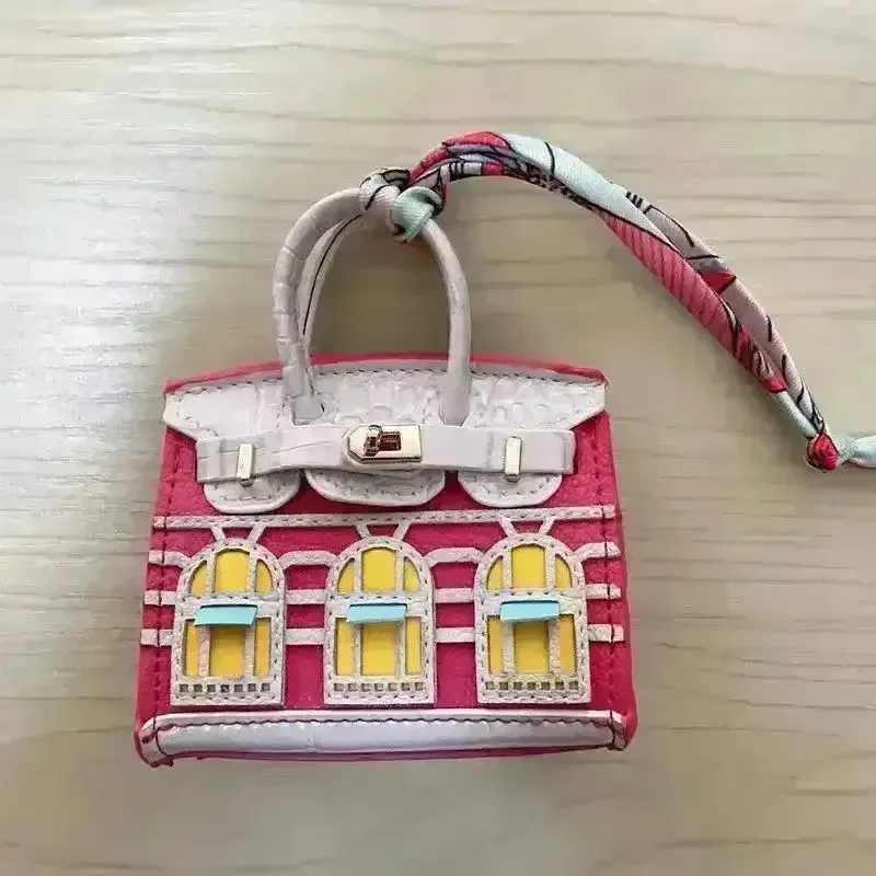 Luxe House Leather Bag Keychains - Image 17