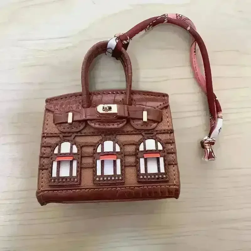 Luxe House Leather Bag Keychains - Image 18