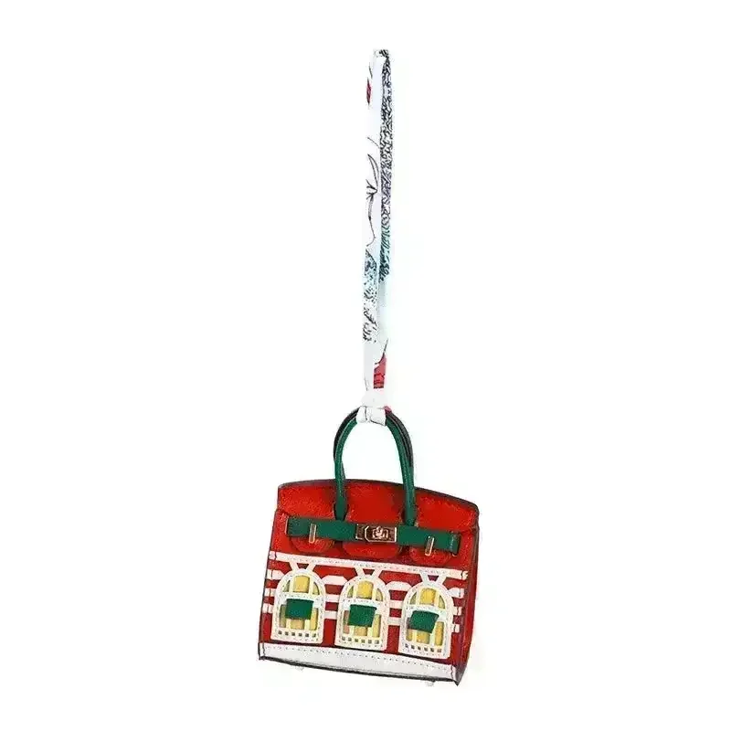 Luxe House Leather Bag Keychains - Image 23