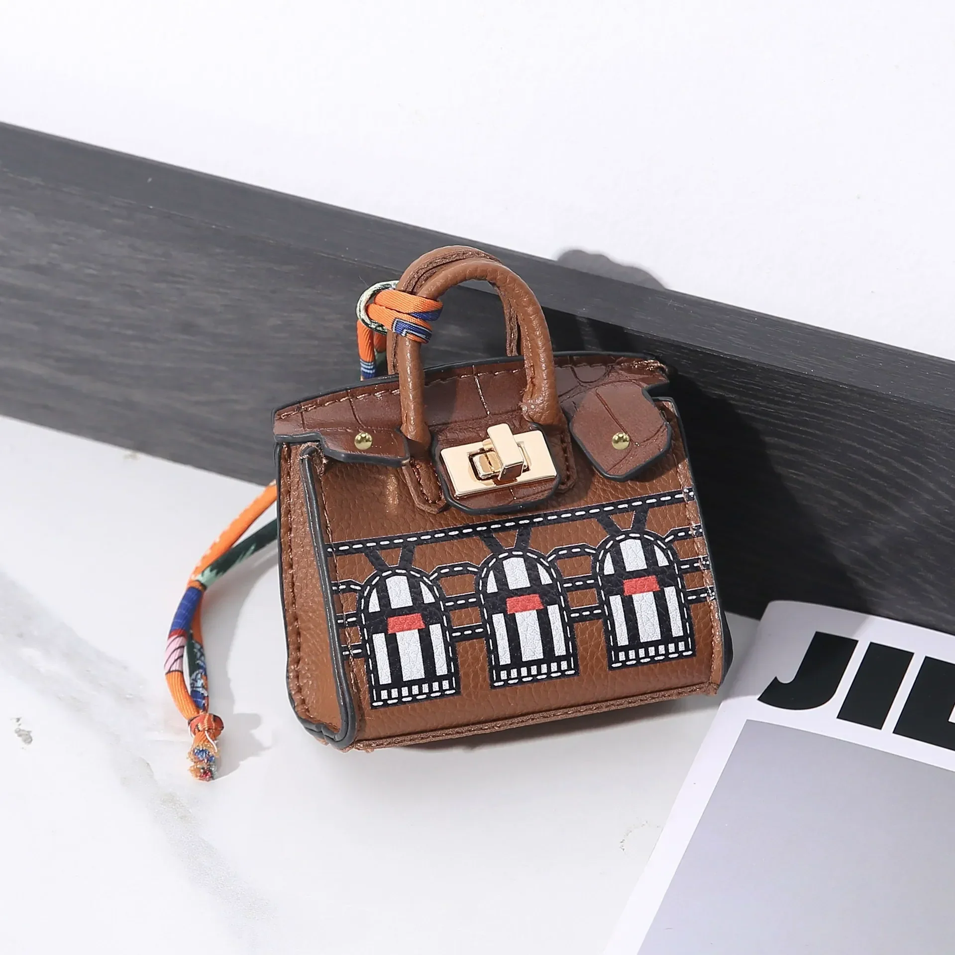 Luxe House Leather Bag Keychains - Image 27