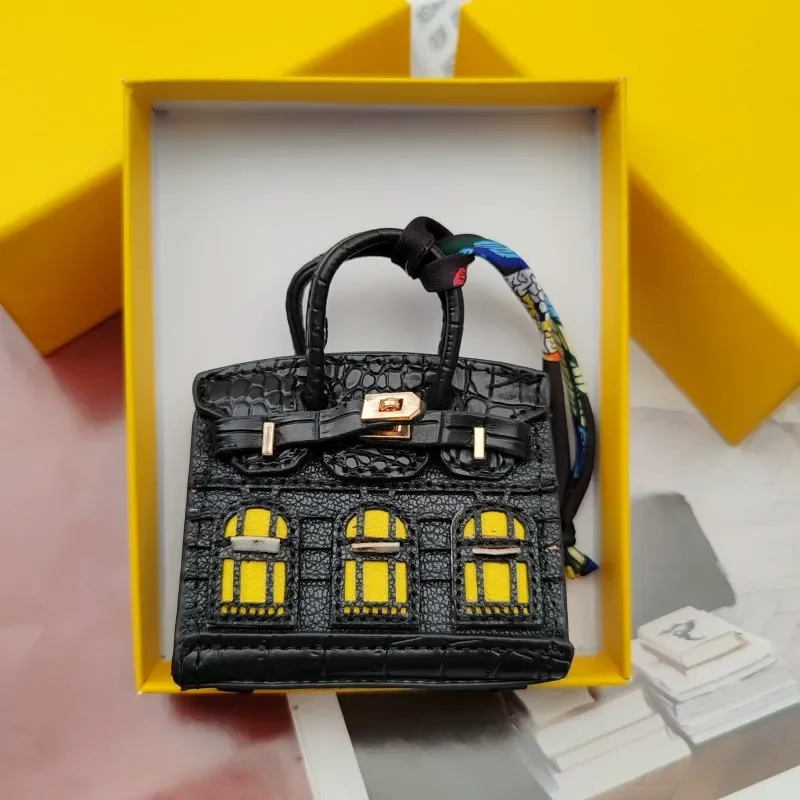 Luxe House Leather Bag Keychains - Image 31