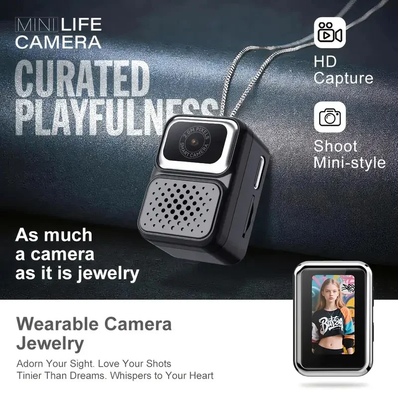 Mini Life Chrono-Capture Pendant Camera - Image 3