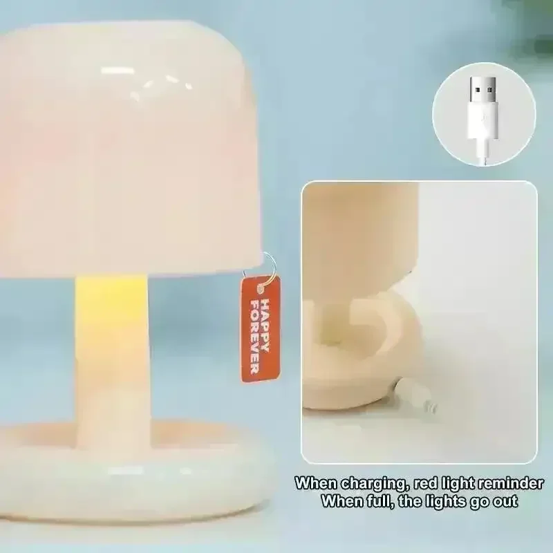 Mini Mushroom Nordic Night Lamp - Image 3