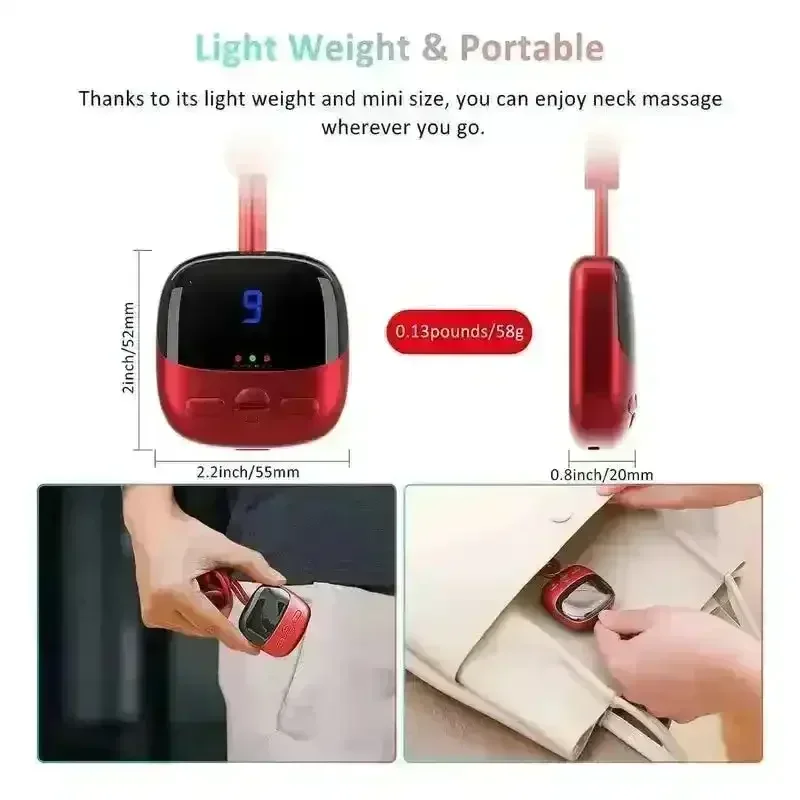 Mini Rechargeable Cervical Massager - Image 2