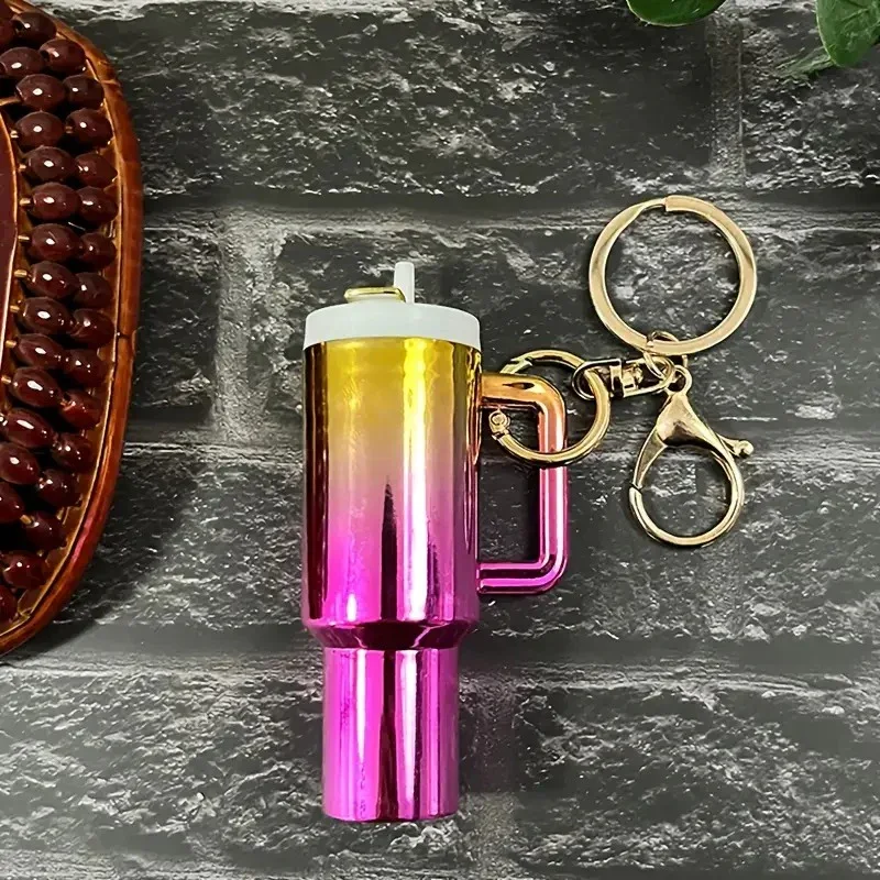 Mini Sip & Stash Gradient Tumbler Keychain - Image 10