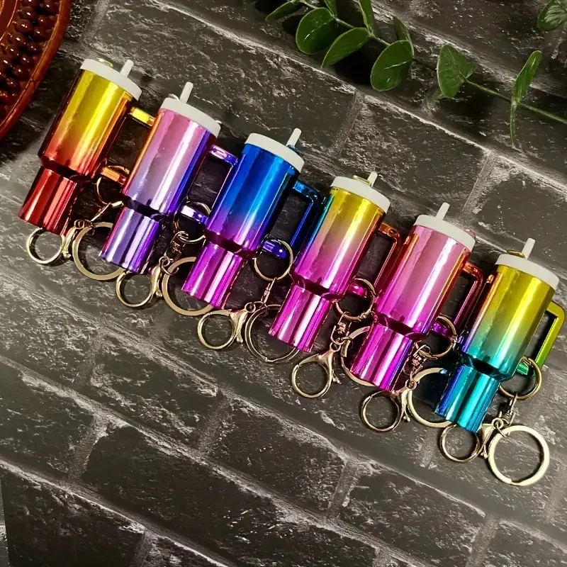 Mini Sip & Stash Gradient Tumbler Keychain - Image 3