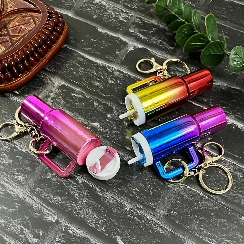 Mini Sip & Stash Gradient Tumbler Keychain - Image 4
