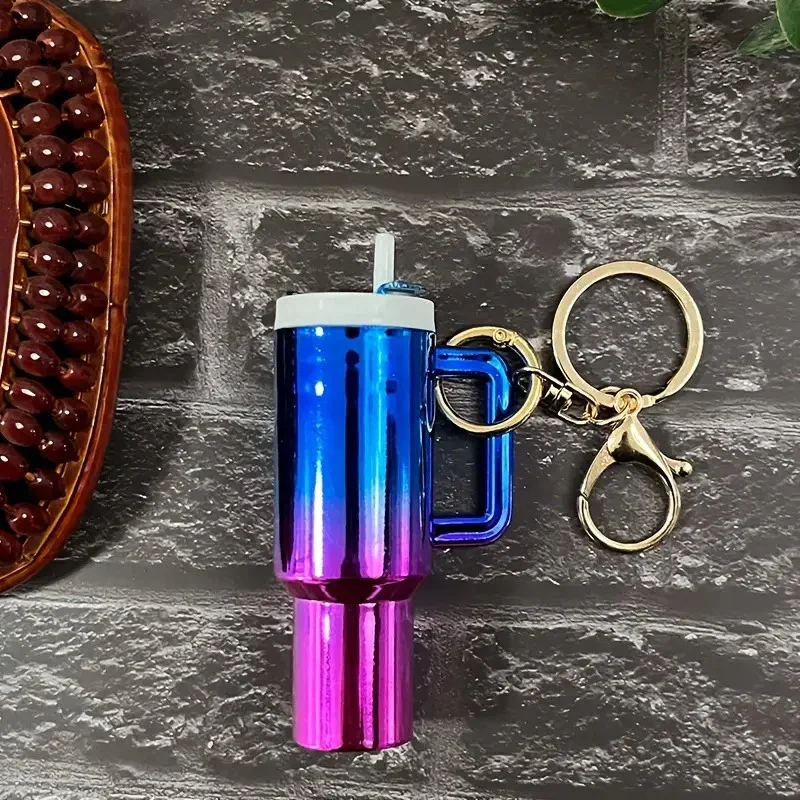 Mini Sip & Stash Gradient Tumbler Keychain - Image 8