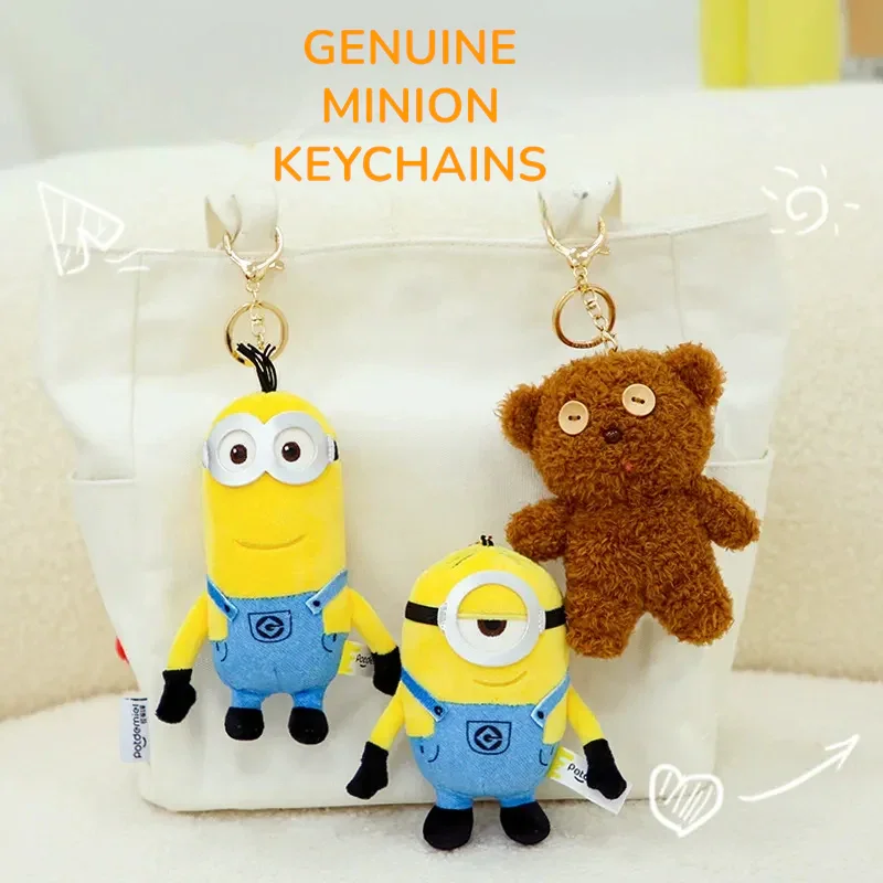 Minion Mischief Genuine Plush Keychains - Image 2