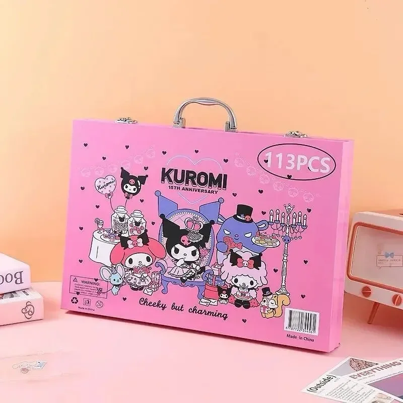 Mischief Masterpiece Kuromi Art Suitcase (113 Pieces) - Image 3
