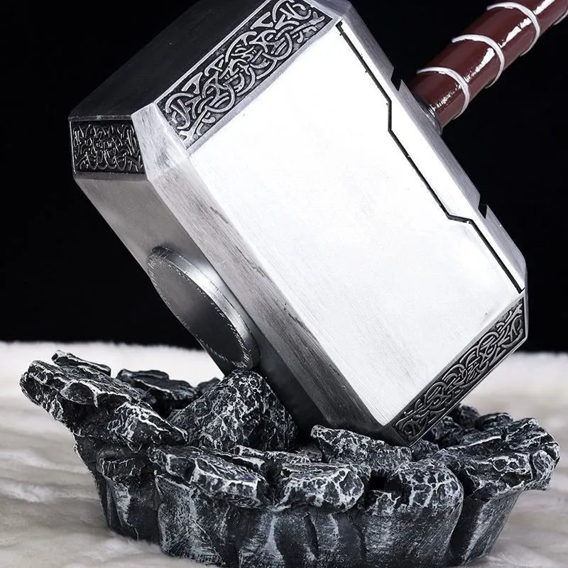 Mjolnir Movie Replica with LED Base - Image 4