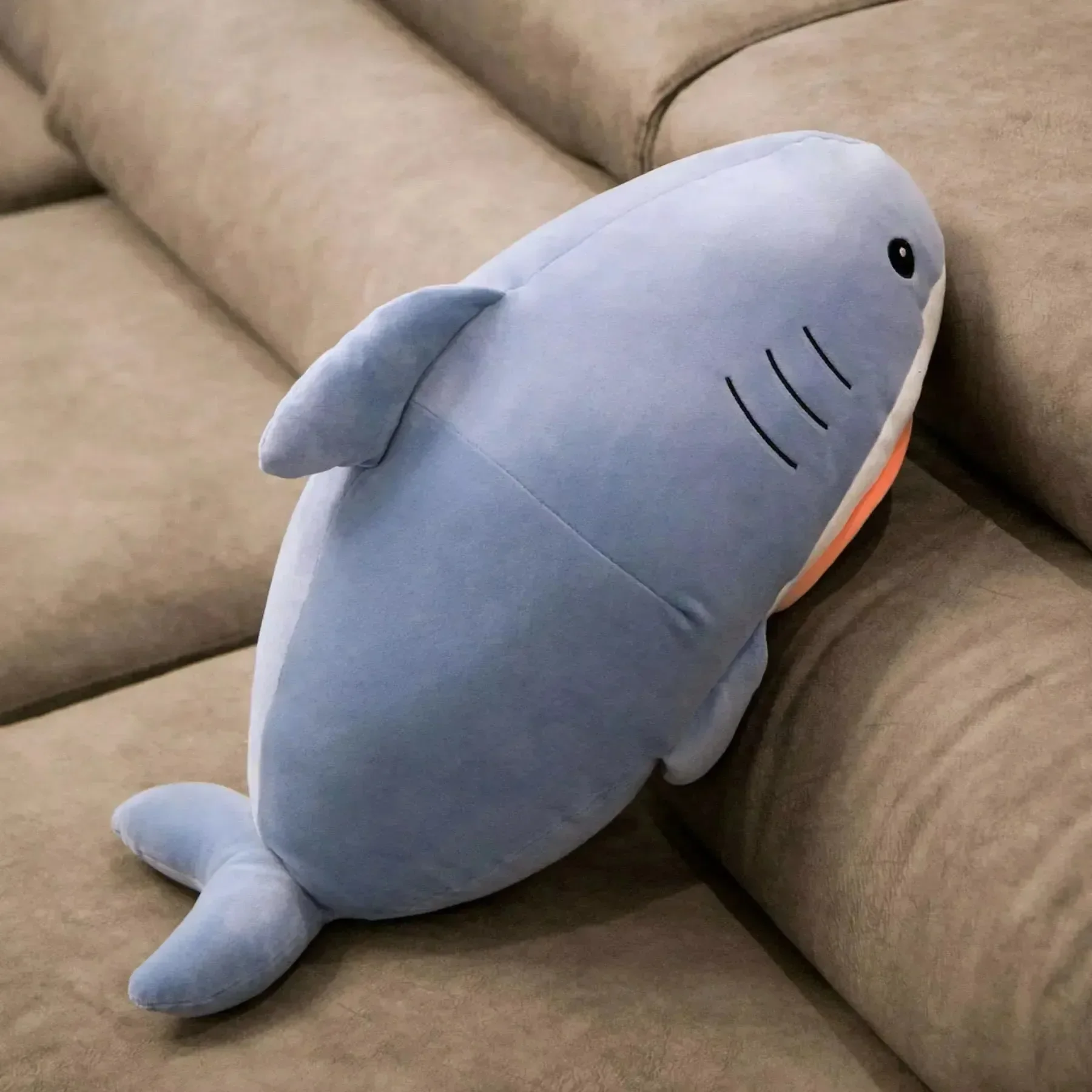 Mofusand Cat Shark Plush Pillow - Image 10