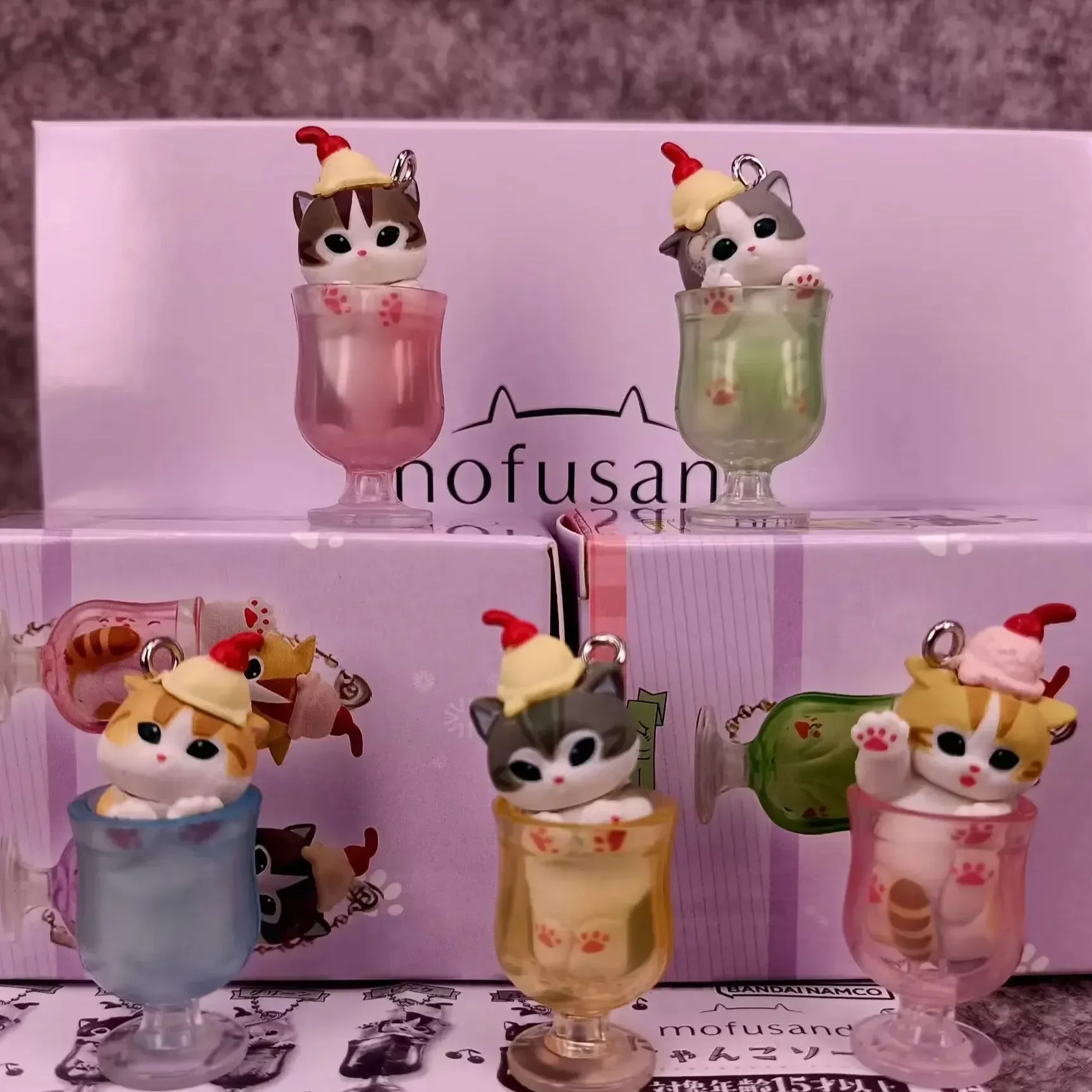 Mofusand Glass Cup Companions Set - Image 3
