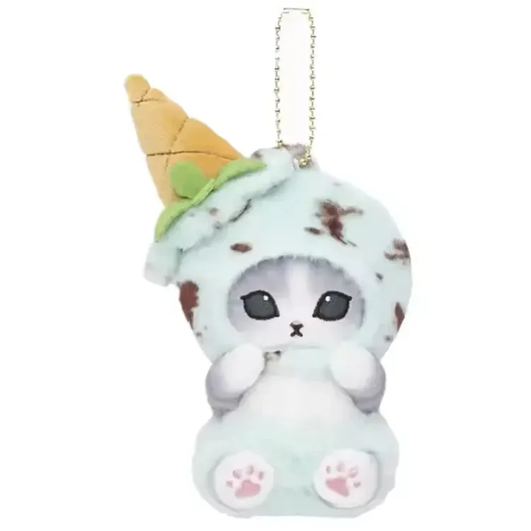 Mofusand Ice Cream Kitty Keychain - Image 15