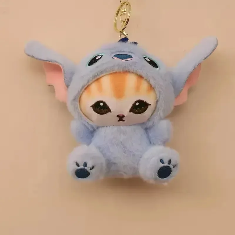 Mofusand x Stitch Cosplay Plush Keychain - Image 10