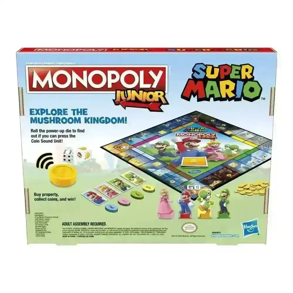 Monopoly Junior Super Mario Board Game - Image 3