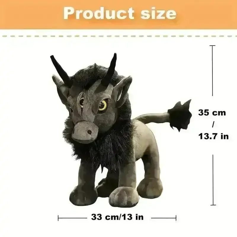 Monster Horse-Ox Hybrid Plushie (35 cm) - Image 5