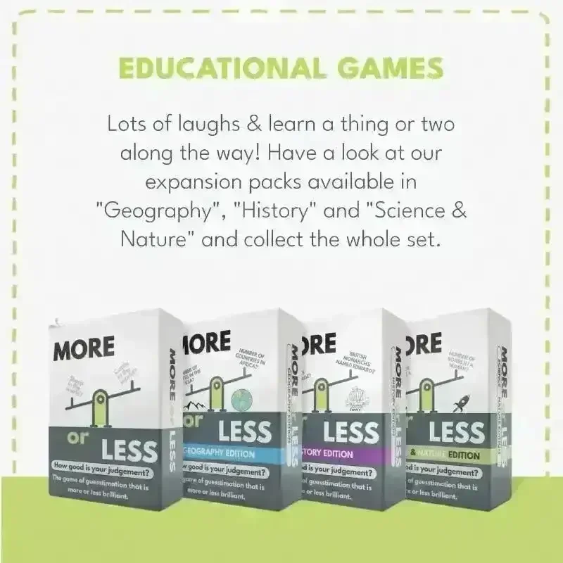 More or Less Card Game - Image 4