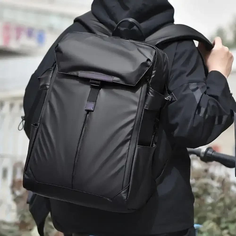 Motorcycle Ride Ready Sleek Backpack - Image 2