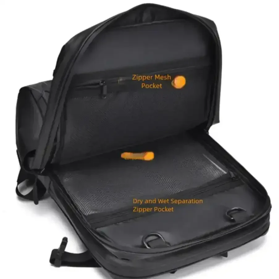 Motorcycle Ride Ready Sleek Backpack - Image 9