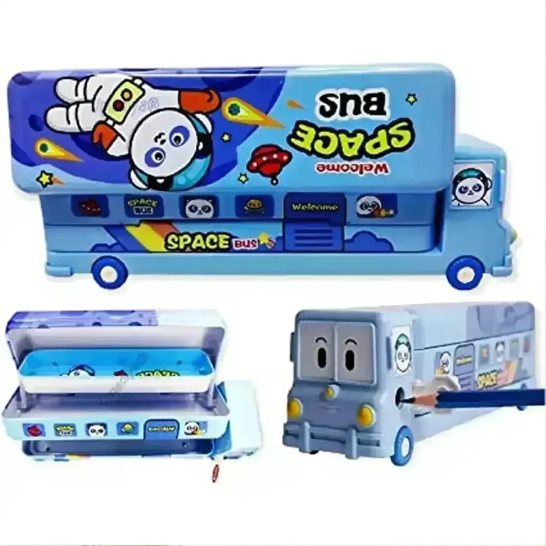 Moving Bus Pencil Box For Kids - Image 3