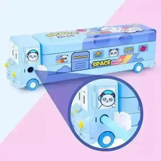 Moving Bus Pencil Box For Kids - Image 4