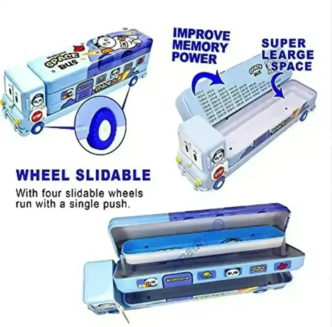 Moving Bus Pencil Box For Kids - Image 8