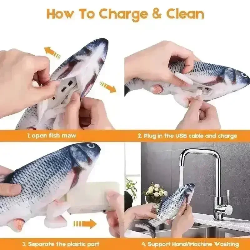 Moving Floppy Fish For Kids and Pets - Image 6
