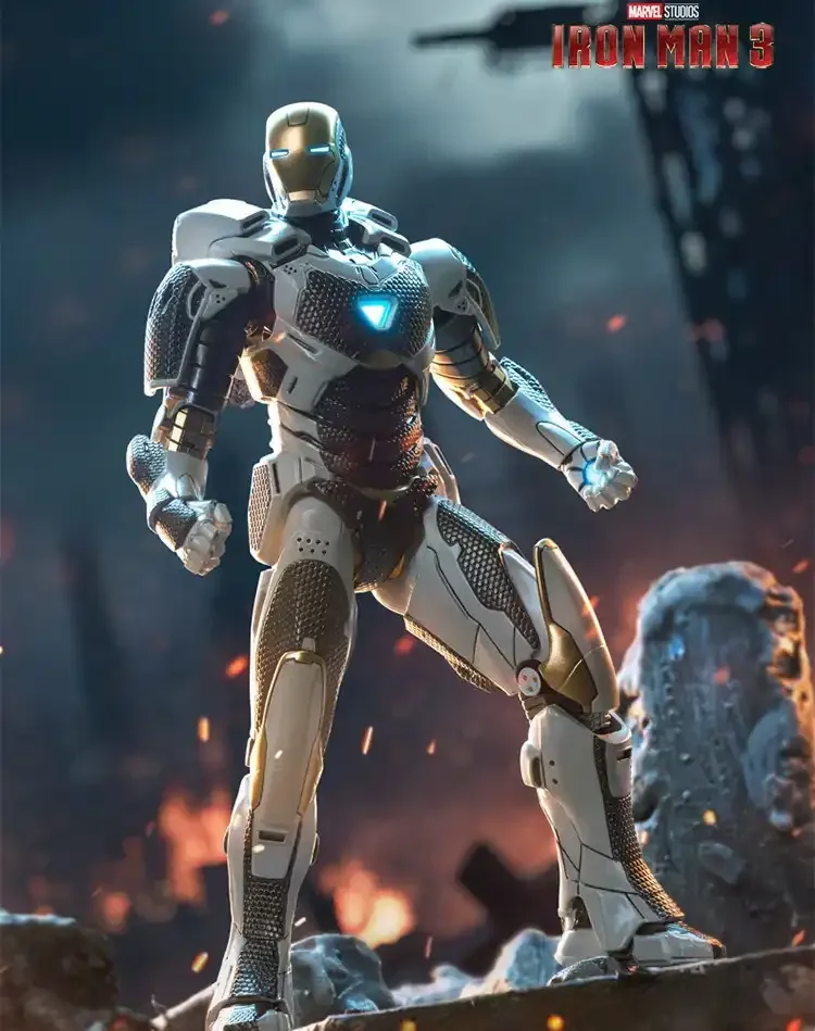 MRVL Iron Man MK39 10th Anniversary Figurine (18 cm) - Image 5