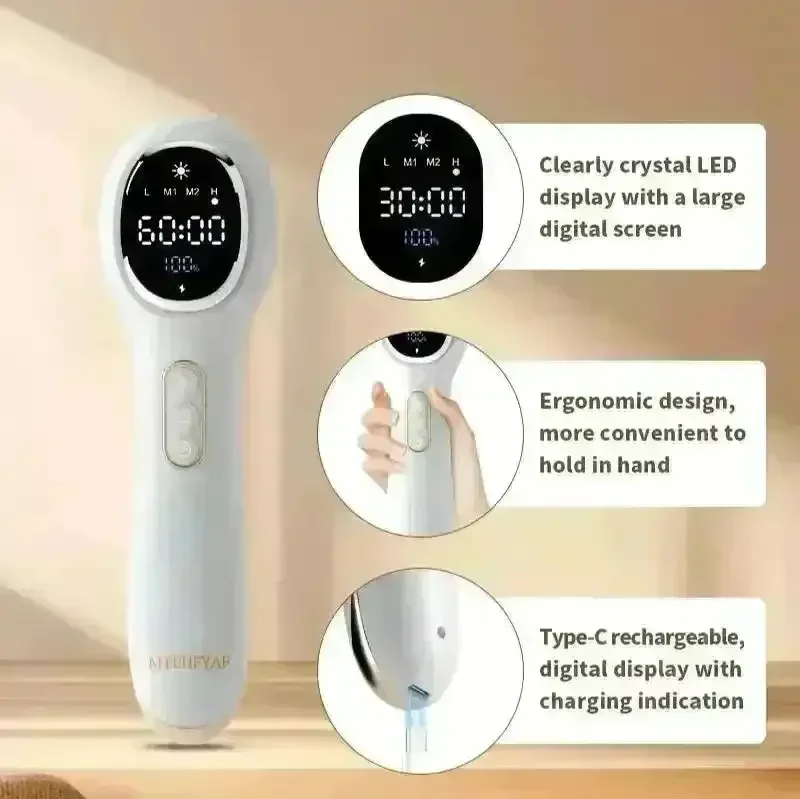 LED Multi Spectrum Handheld Massager - Image 2