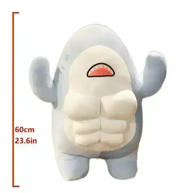 Muscular Shark Plushie - Image 10