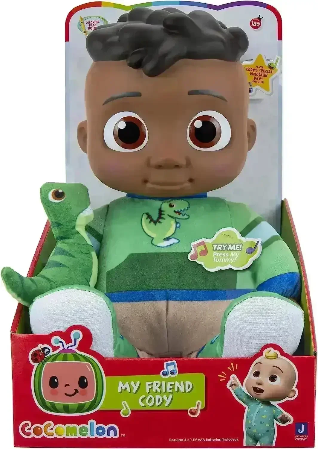 Cocomelon Musical Bedtime JJ Doll - Image 23