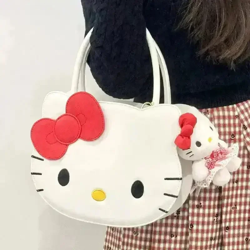 My Melody and Hello Kitty PU Crossbody Handbag - Image 3