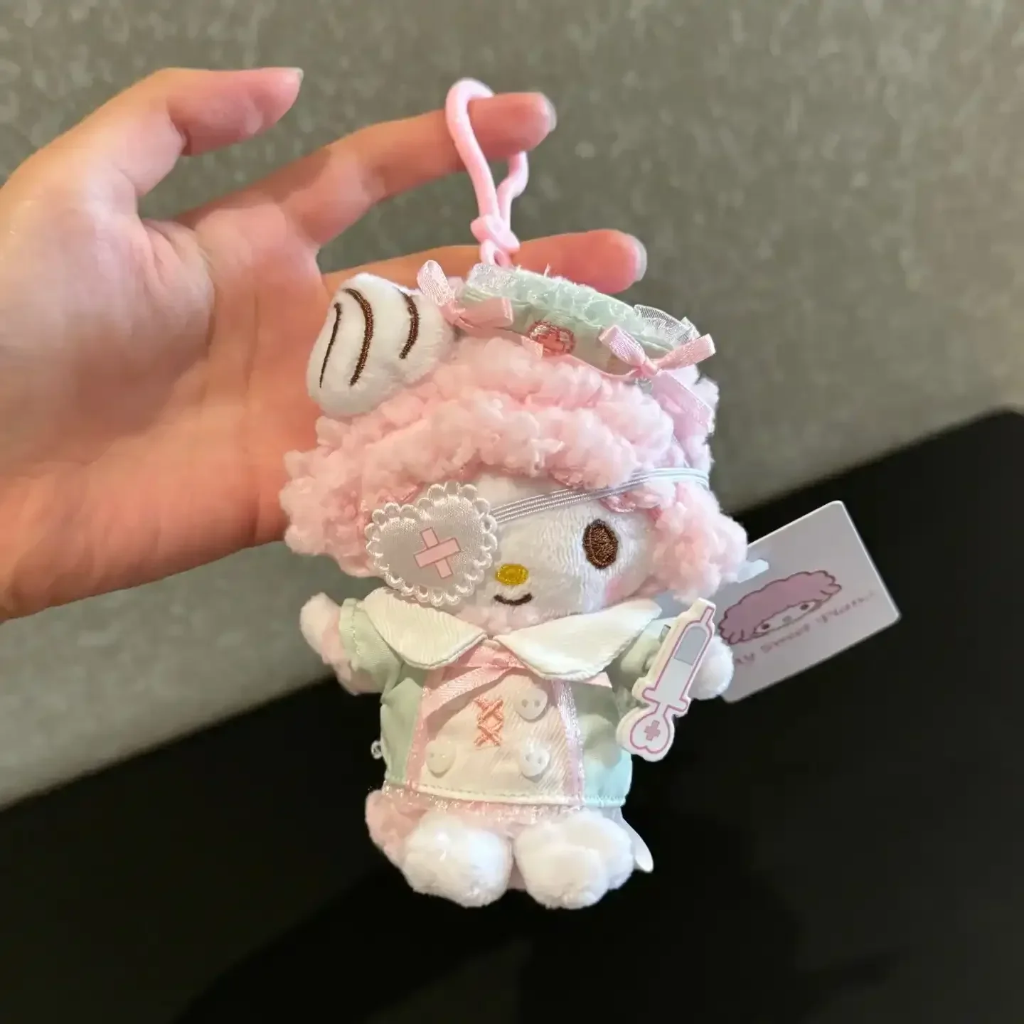 My Sweet Piano Nurse Plush Keychain - Image 4