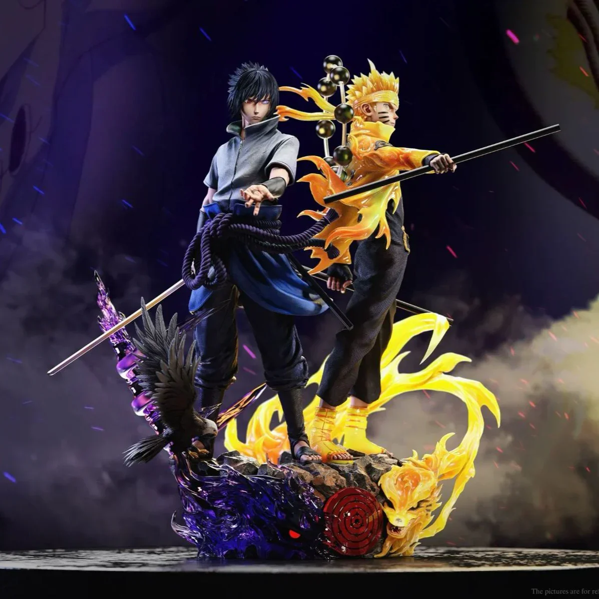 Naruto Sasuke Eternal Rivalry Figurine (38 cm) - Image 2