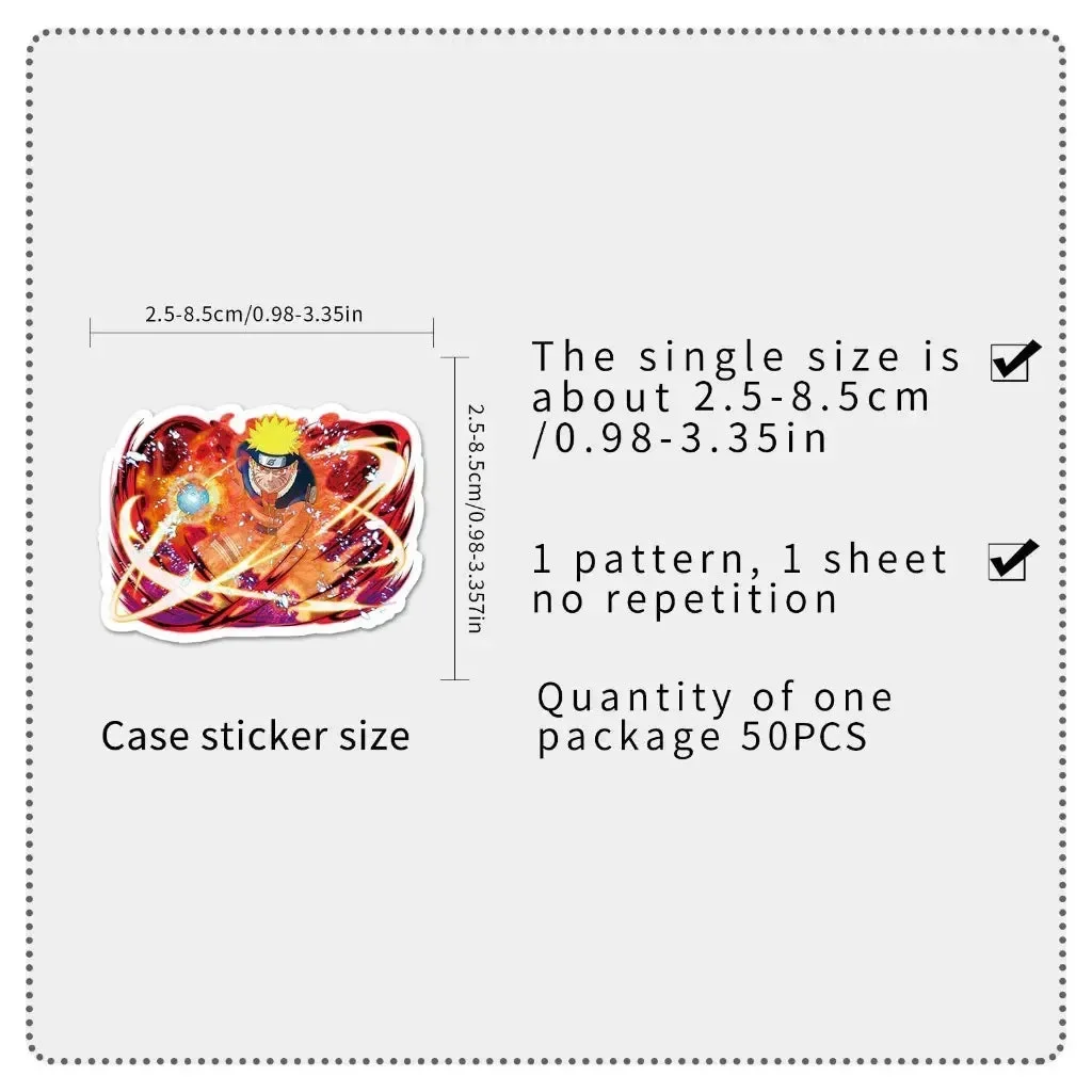 Naruto Sticker Pack (50 Pcs) - Image 5