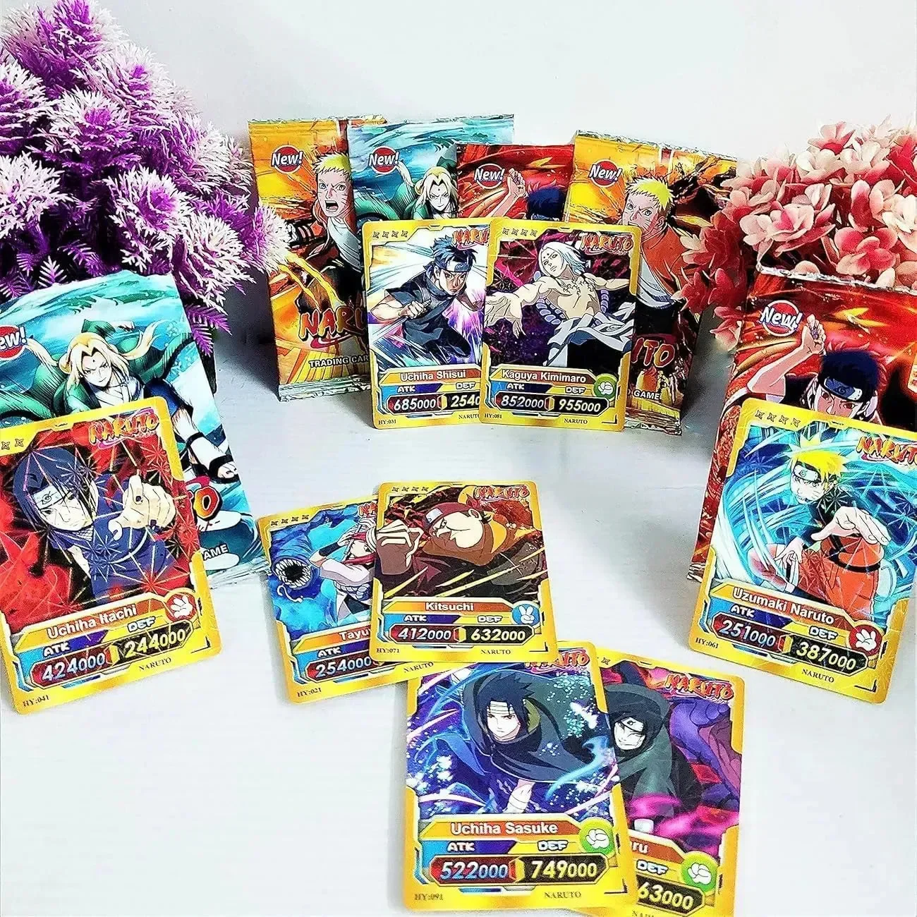 Naruto Anime Trading Cards Super Pack - Image 4