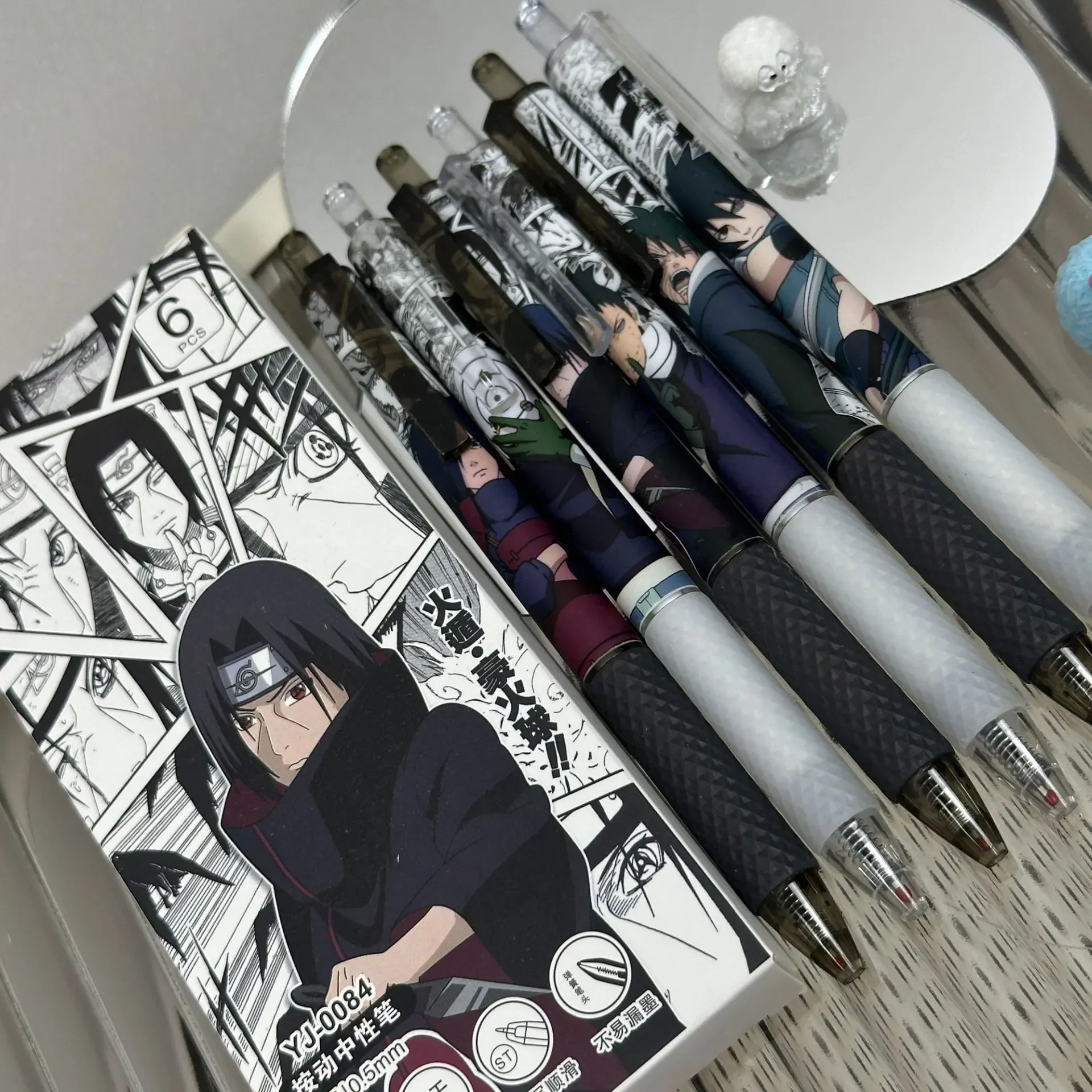Naruto Uchiha Legacy Gel Pen (Set of 6) - Image 5