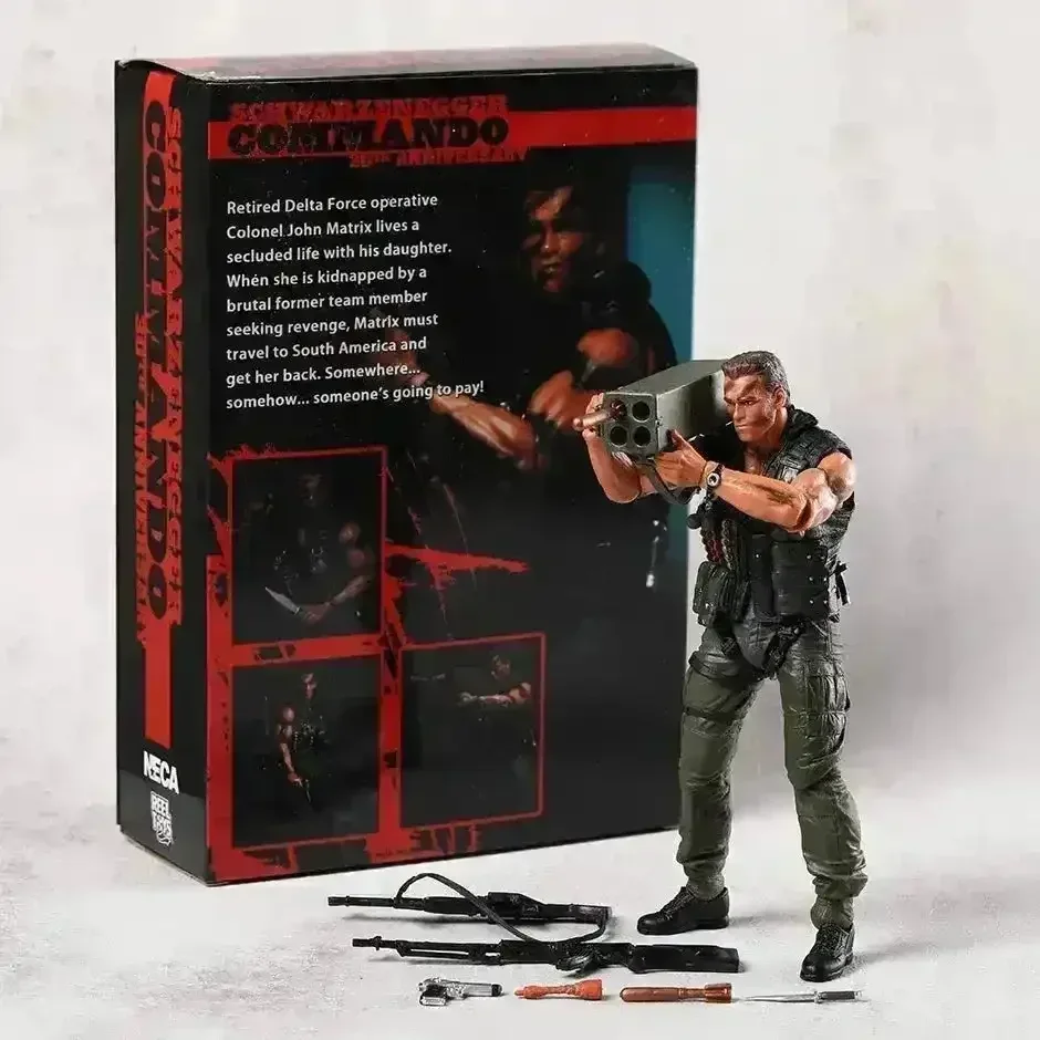 NECA Commando John Matrix Action Figure (18 cm) - Image 3