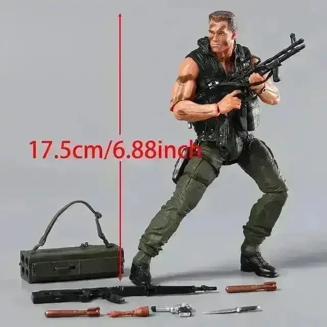 NECA Commando John Matrix Action Figure (18 cm) - Image 7